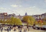Клод Моне Пристань Лувра Париж 1867г 